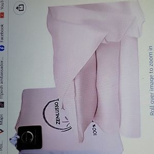 Zenlusso bamboo 4 pc sheet set King size Blush 100% organic 16" deep New …